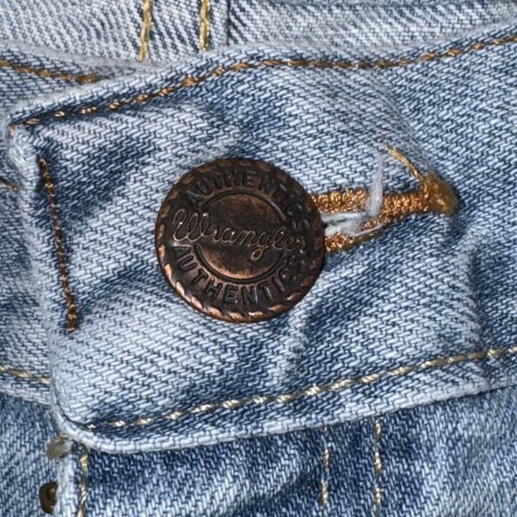 Wrangler Retro Relaxed Boot Jeans Mens 38x36 Light Wash Denim Western Fit Cowboy - Picture 6 of 14